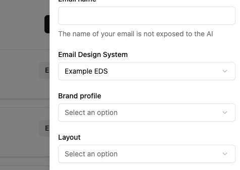 Select Layout